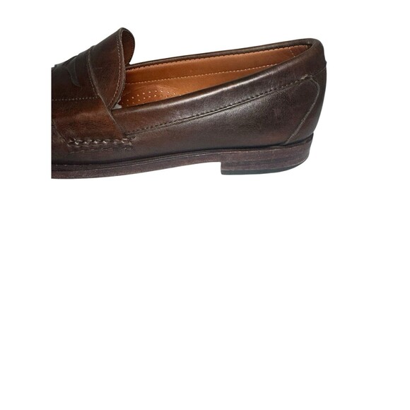 Allen Edmonds Cavanaugh Leather Penny Loafers Men’s Size 11 B Coffee Brown 50023 main image 4